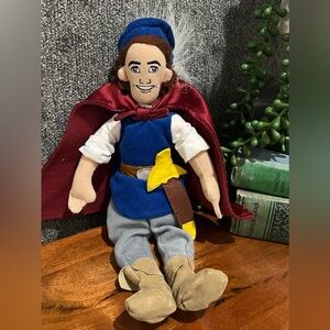 Vintage Disney Snow White And The Seven Dwarfs Prince Bean Plush 10”